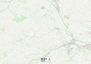 Green Way Gallery: Bradford BD20 8 Map