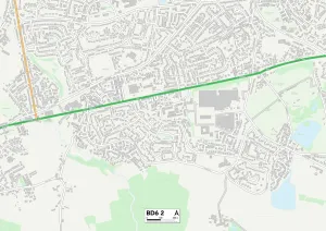 Cross Street Gallery: Bradford BD6 2 Map