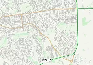 Braintree CM7 3 Map