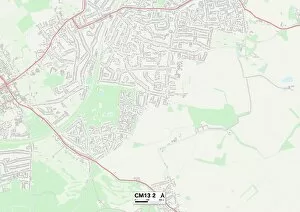 Brentwood CM13 2 Map