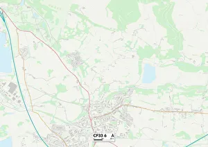 Newlands Close Gallery: Bridgend CF33 6 Map