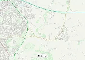 Parkfield Road Gallery: Bristol BS16 9 Map