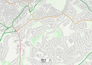 Weymouth Road Gallery: Bristol BS3 5 Map