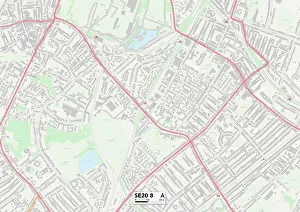Derwent Road Gallery: Bromley SE20 8 Map
