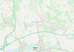 St Michaels Drive Gallery: Bromley TN14 5 Map