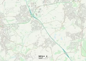 Woodfield Road Gallery: Broxtowe NG16 6 Map