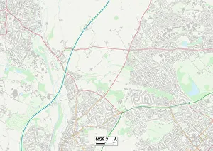 Hillside Crescent Gallery: Broxtowe NG9 3 Map