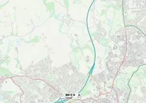 Belgrave Street Collection: Burnley BB12 0 Map
