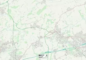 Burnley BB12 7 Map