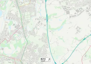 Hollins Lane Gallery: Bury BL9 8 Map