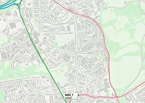The Coppice Gallery: Bury M25 1 Map