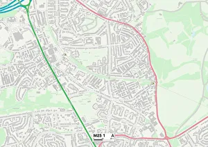 Greenhill Gallery: Bury M25 1 Map