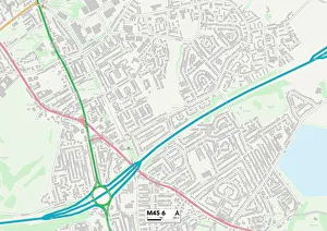Victoria Avenue Gallery: Bury M45 6 Map