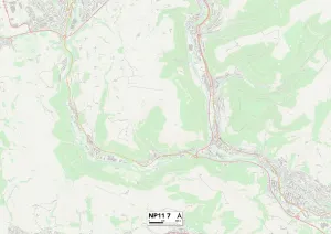 Gladstone Street Gallery: Caerphilly NP11 7 Map