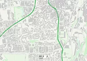 Calderdale HX1 2 Map