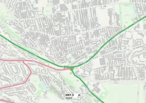 Calderdale HX1 3 Map