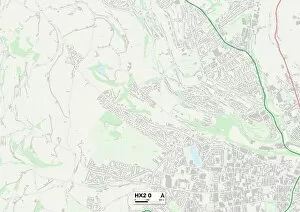 Calderdale HX2 0 Map