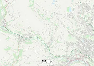 Hollins Lane Gallery: Calderdale HX2 6 Map