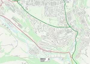 Rookery Lane Gallery: Calderdale HX3 0 Map