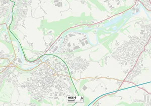 Briggate Gallery: Calderdale HX5 9 Map