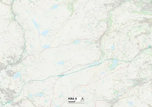 Great Houses Gallery: Calderdale HX6 4 Map