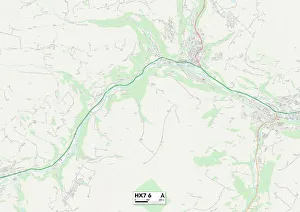 Stony Lane Gallery: Calderdale HX7 6 Map