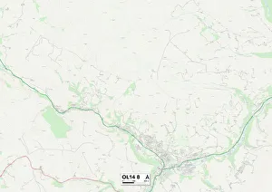 Great Houses Gallery: Calderdale OL14 8 Map