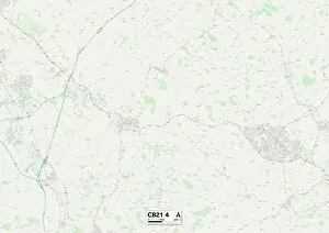 Cambridge CB21 4 Map
