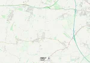 Manor Crescent Gallery: Cambridge CB23 7 Map