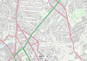 Cliff Road Gallery: Camden NW1 9 Map