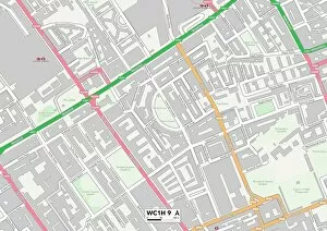 UK Maps Gallery: Camden WC1H 9 Map