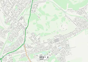 Lower Road Gallery: Cannock Chase WS12 1 Map