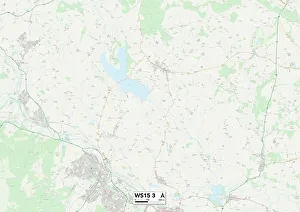 Moor Lane Gallery: Cannock Chase WS15 3 Map
