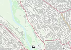 Cardiff CF10 3 Map
