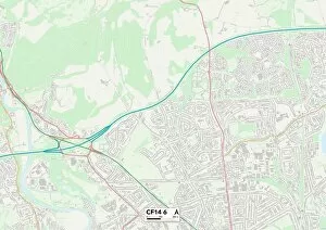 Cardiff CF14 6 Map