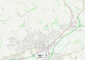 Richmond Close Gallery: Carmarthenshire SA31 1 Map