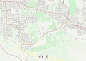 Highfield Avenue Gallery: Castle Point SS7 1 Map