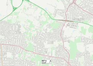 Highfield Avenue Gallery: Castle Point SS7 3 Map