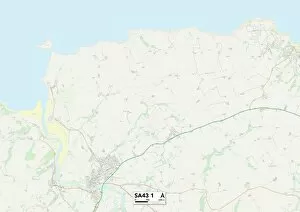 Aberystwyth Gallery: Ceredigion SA43 1 Map