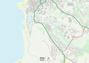 Aberystwyth Gallery: Ceredigion SY23 1 Map