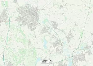 Charnwood LE12 8 Map