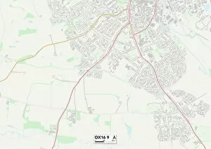 Woodhall Drive Gallery: Cherwell OX16 9 Map
