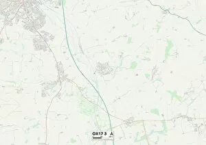 Greenhill Gallery: Cherwell OX17 3 Map