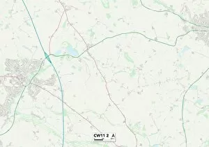 Cheshire East CW11 2 Map