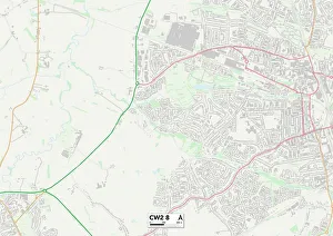 Keswick Close Gallery: Cheshire East CW2 8 Map