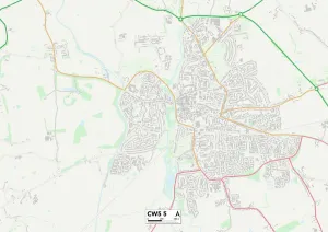 Bowling Green Court Gallery: Cheshire East CW5 5 Map