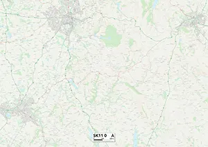 Smithy Lane Gallery: Cheshire East SK11 0 Map