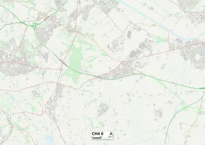 Parkfield Road Gallery: Cheshire West and Chester CH4 0 Map