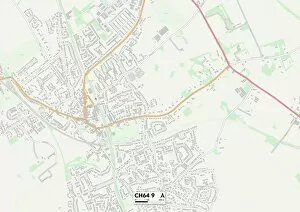 CH - Chester Gallery: Cheshire West and Chester CH64 9 Map