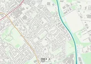 CH - Chester Gallery: Cheshire West and Chester CH65 5 Map